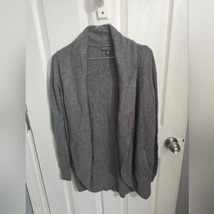 Barefoot Dreams Womens CozyChic Lite Circle Lounge Cardigan Grey Size XS/S